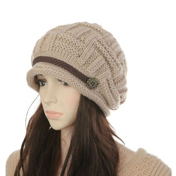 Cotton Knitted Winter Hats, Style : Casual