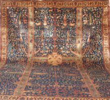 Vegetable Dyed Handknotted Woollen Carpets, For Home, Bedroom, Size : 170x240 To 250x350