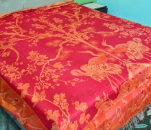 Decorative Silk throw