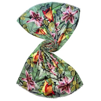 Benedetto Digital Printed Scarf, Size : 70x180 cms