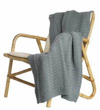 Ait Cotton Knitted Throw