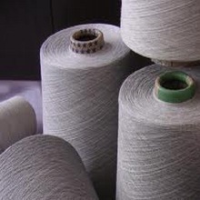 Raw white Melange Yarn, Technics : Ring Spun