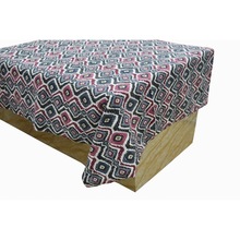 cotton printed fabric bedspread quilt