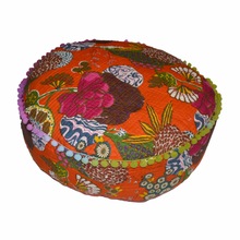 Fabric Decorative Ottoman, Size : 19 x 6 Inches, 48.26 x 15.24 cm). (approx).