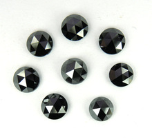 Black Rose cut Diamond, Gemstone Type : Natural