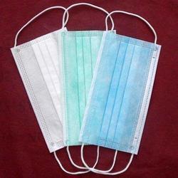 Two Ply Non-Woven Disposable Face Mask, for Surgical, Color : Blue, Green, White