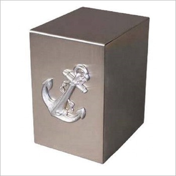 Otto international Metal Brass Cube Urn, Style : American Style