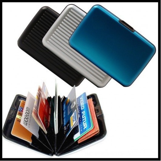 Aluma Wallet Slim Unisex Security Card