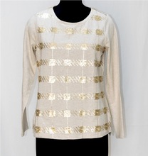 Plain Top With Sequins Work, Style : Casual