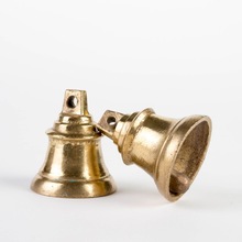 Christmas brass bell