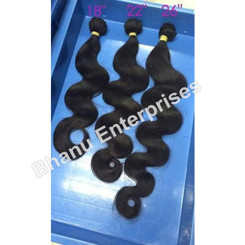 Body Wave Human Hair Extension, for Personal, Gender : Female