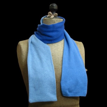 Designer Recycled Cashmere Scarves, Technics : Knitted