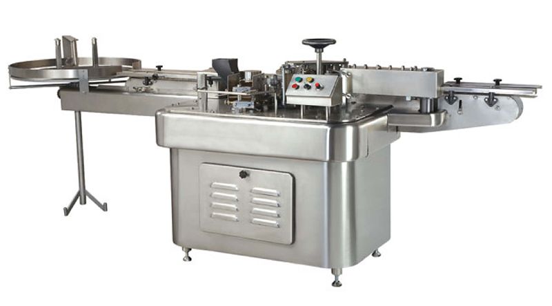 Automatic Vial and Bottle Wet Glue Labeling Machine