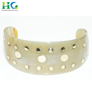 HANSH CRAFT'S Horn Jewelry Fashion Bracelet, Gender : Unisex, Women's