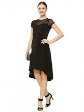 Custom Brand 100% Polyester women short dress, Sleeve Style : Sleeveless