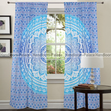 Mandala window curtain, Pattern : Printed