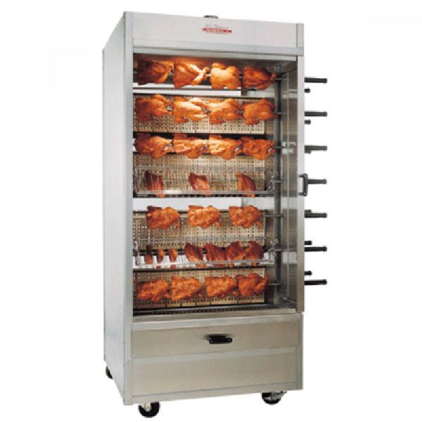 Roastngrill Electric Semi Automatic Chicken Grill Machine, Voltage : 220V