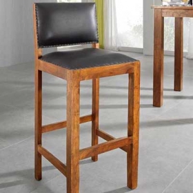 Wood Bar Stools, Color : Black, Blue, Brown, G/reen, Light Brown, Orange, Silver, Sky Blue