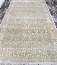 100% Wool Persian Hand Knotted Carpet, Feature : Anti-Slip