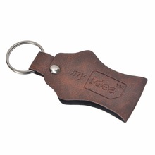 SECOND MAY leather key chain
