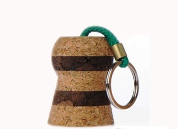 Wood Cork Key Chain, for Art, Style : Antique Imitation