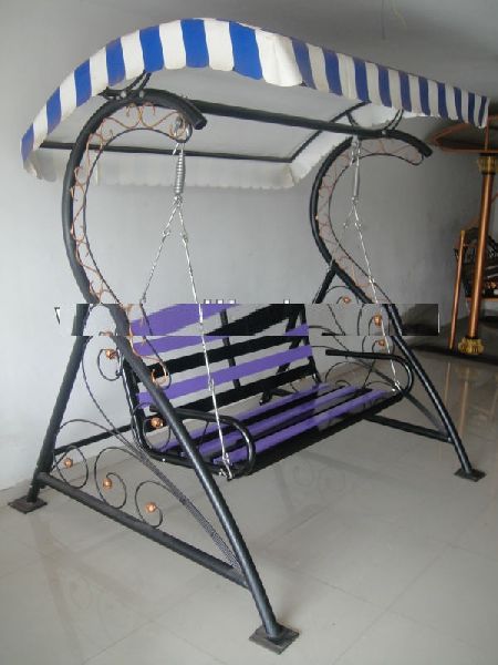  Metal wrought iron swing