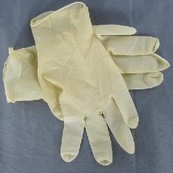 Latex powder-free examination hand care glove, Color : off white
