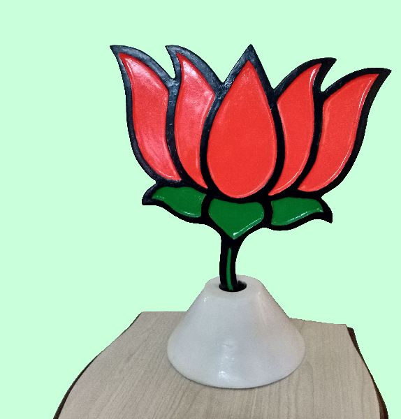 Revolving Kamal BJP Party Logo