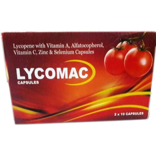 Lycopene Capsule, Packaging Type : Box