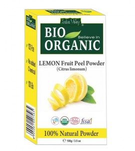 Bio Organic Lemon Fruit Peel Powder