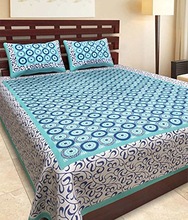 Cotton bed sheets, for Home, Pattern : Printed, Printed/Stripped/Solid etc.