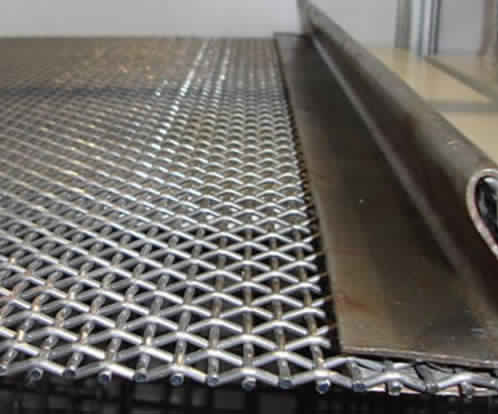 Vibrating screen mesh