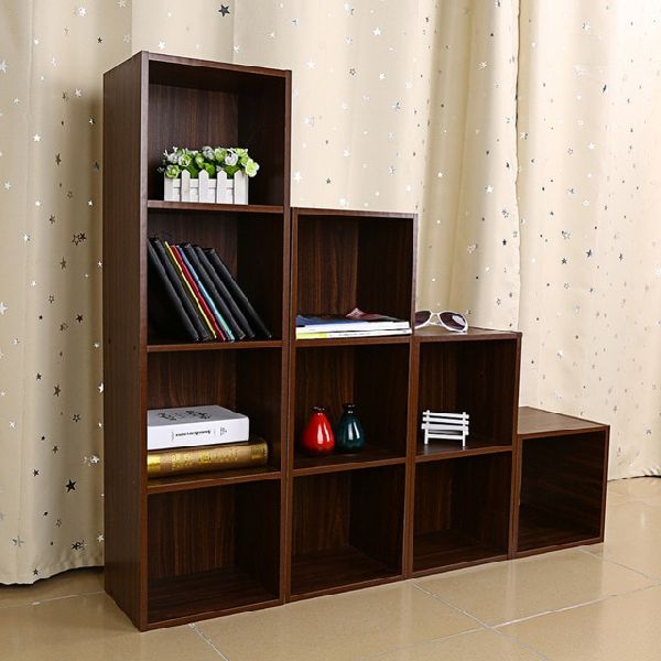 Polished Wooden Bookcase, for Home Use, Library Use, Feature : Handmade, Termite Proof