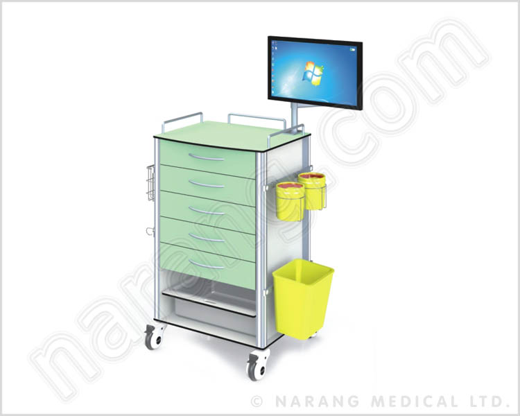 Nursing-Treatment Trolley