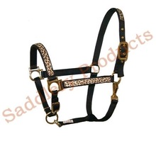 Leopard Trimmed Halter