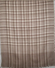 Cashmere scarfs, Pattern : Yarn Dyed