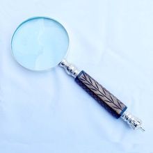 Bone Handle Magnifying Glass, Size : 4' Ring