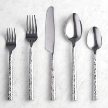 Stainless Steel Hammered Cutlery Set, Feature : Eco-Friendly