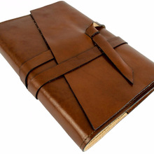 Handmade leather planners with custom logo, Style : Hardcover