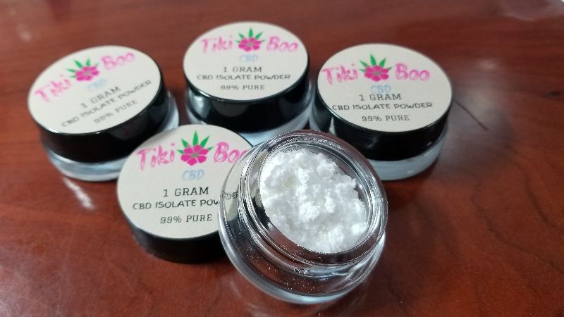 99+% Pure CBD Isolate Powder (Crystalline) from Hemp