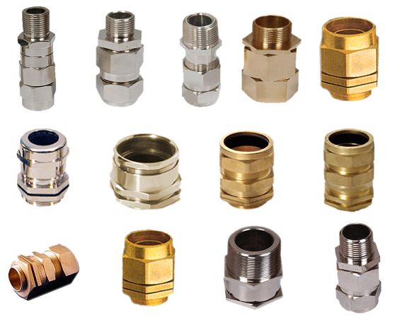 Polished Brass Cable Glands, Feature : Weatherproof, Flameproof