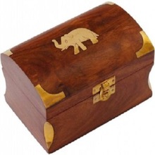 Brassworld India Wood Jewelry Box, for Wooden Handicrafts