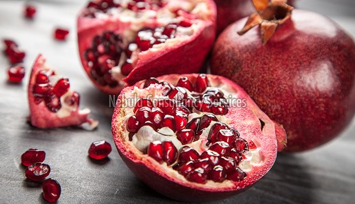 Fresh Organic Pomegranate