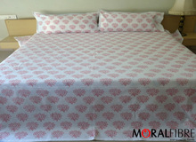 MORALFIBRE 100% Cotton Table Linen, for Home, Hotel, Hospital, Pattern : Plain Dyed