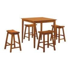 Homelegance Saddleback 3-Piece Counter Dining Room Set