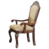 Traditional Style Wooden Arm Chairs