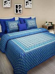 Printed Cotton Bedsheet, Feature : Easily Washable, Impeccable Finish