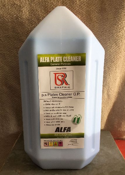 Alpha Plate Cleaner, for Industrial, Form : Liquid