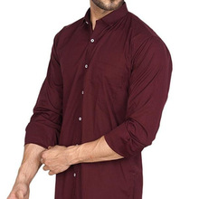 100% Cotton mens shirt, Technics : Plain Dyed