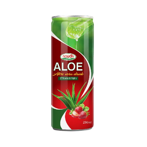 250ml NAWON Original Aloe Vera Drink with strawberry flavour